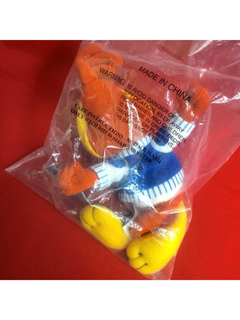 1998 General Mills Breakfast Pals Sonny the Cuckoo Bird Plush Toy Cocoa Puffs Ce - Picture 3 of 13
